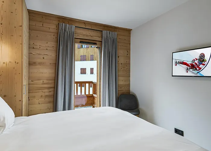 Moderne A Courchevel, Pres Des Pistes - Fr-1-563-15 Daire Courchevel